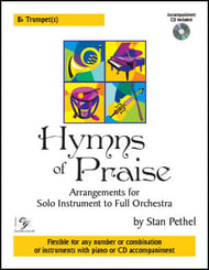 Hymns of Praise Trumpet Book BK/CD cover